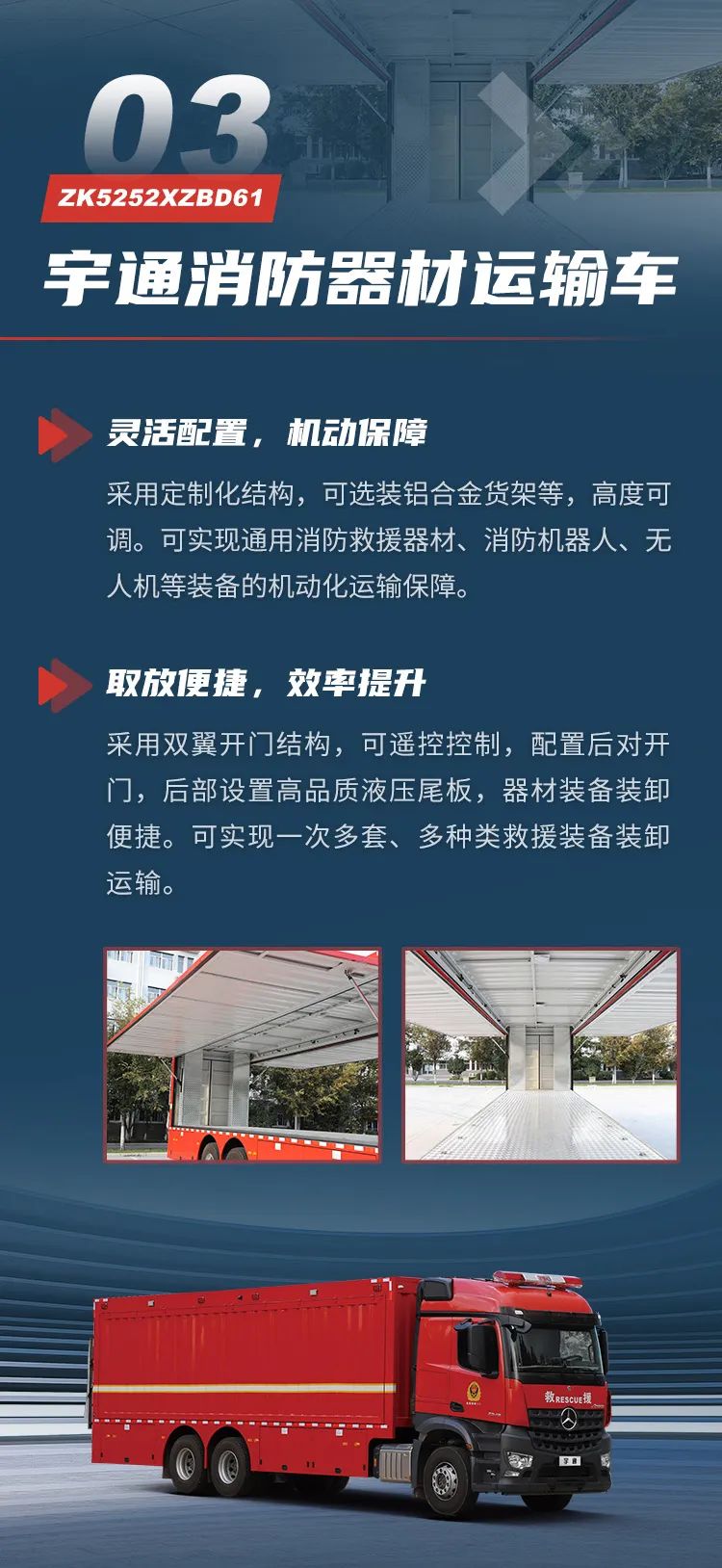 以专业装备守护万家灯火 乐天堂官网高端系列底盘消防特种车辆