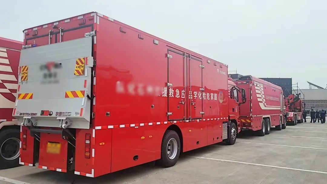 以练备战！乐天堂官网应急救援车辆参演“应急使命·2025”联合救援演习！