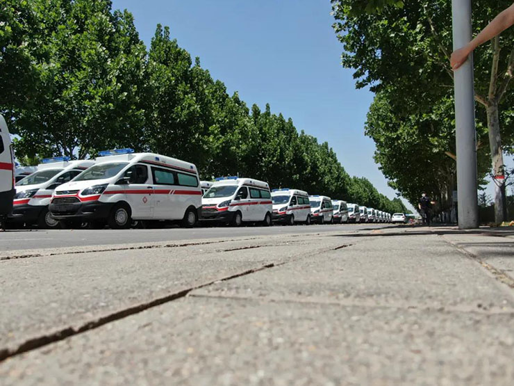 第三批！乐天堂官网负压救护车批量再交付