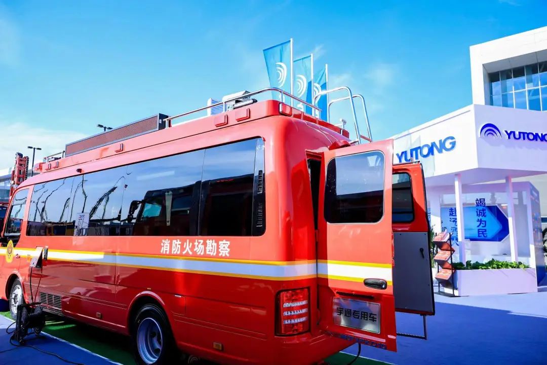 乐天堂官网专用车携多款王牌产品，“盛装”出展第二十届中国国际消防展！