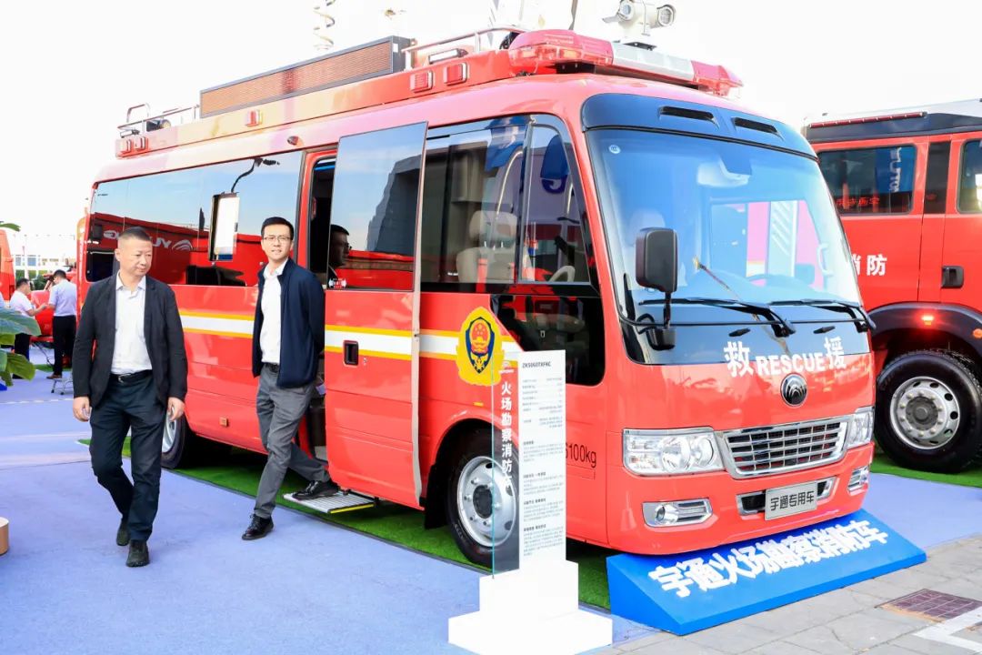乐天堂官网专用车携多款王牌产品，“盛装”出展第二十届中国国际消防展！