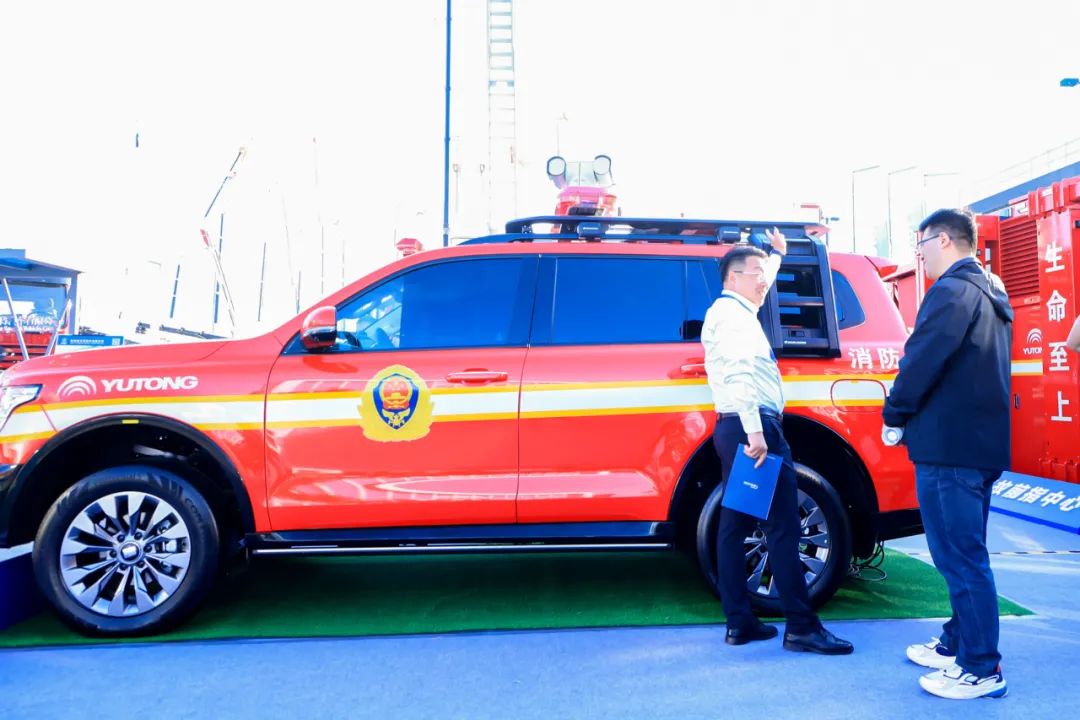 乐天堂官网专用车携多款王牌产品，“盛装”出展第二十届中国国际消防展！