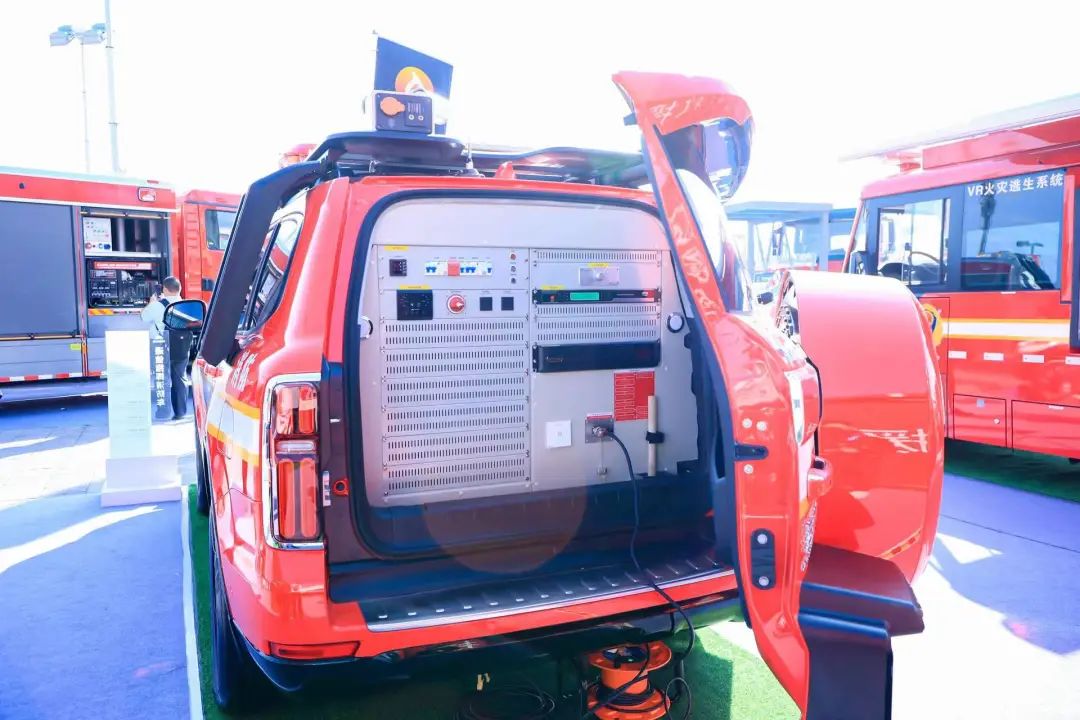 乐天堂官网专用车携多款王牌产品，“盛装”出展第二十届中国国际消防展！