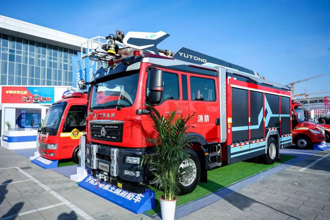 乐天堂官网专用车携多款王牌产品，“盛装”出展第二十届中国国际消防展！