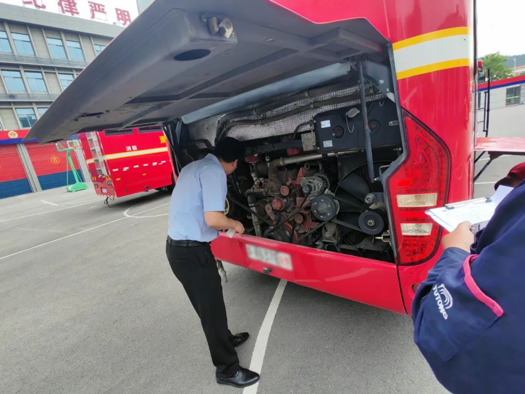 聚焦实战 服务一线 | 乐天堂官网专用车2024消防特种车辆专项巡检活动进行中