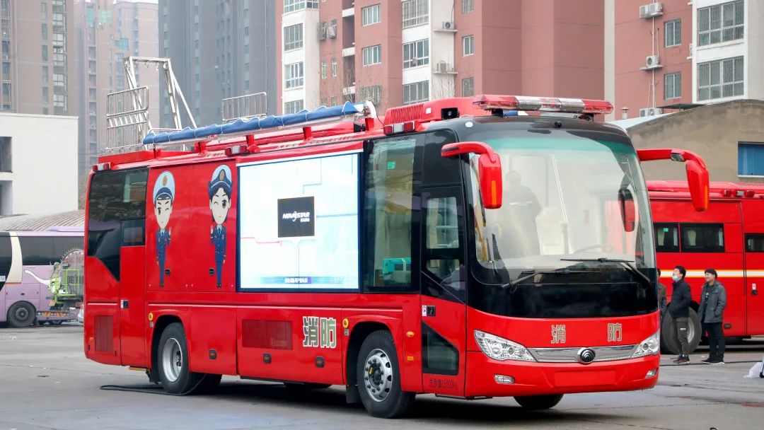 安全守护成长，乐天堂官网宣传消防车助力消防安全“开学第一课”！