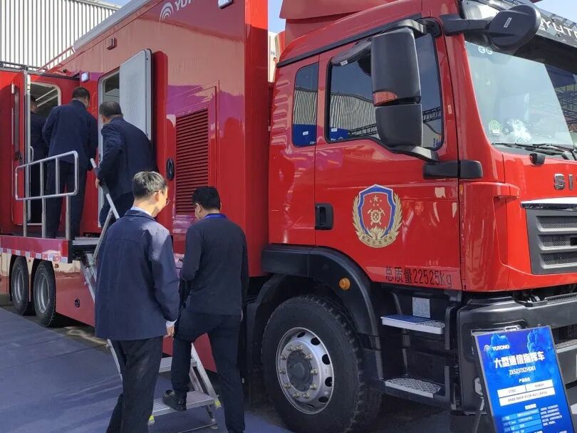 贴近实战，高效保障！乐天堂官网专用车参加第十三届全国矿山救援技能竞赛装备展